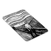 Magnet Flexible Le cri d'Edvard Munch (Côté Droit)
