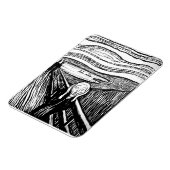 Magnet Flexible Le cri d'Edvard Munch (Côté Gauche)