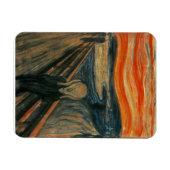 Magnet Flexible Le cri d'Edvard Munch (Horizontal)