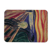 Magnet Flexible Le cri d'Edvard Munch, l'expressionnisme Vintage (Horizontal)