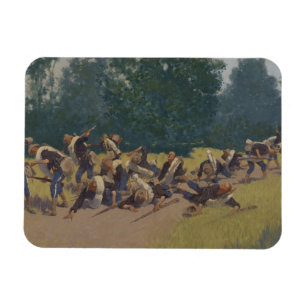 Magnet Flexible Le cri perçant du shrapnel à la colline de San