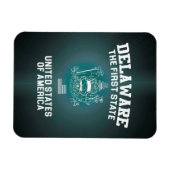 Magnet Flexible Le Delaware Le Premier État (Horizontal)