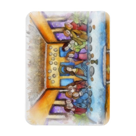 Magnet Flexible Le Dernier souper (Vertical)