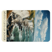 Magnet Flexible Le Dessin Des Falaises Blanches | Dover England (Horizontal)