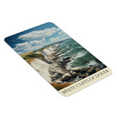 Magnet Flexible Le Dessin Des Falaises Blanches | Dover England (Côté Droit)