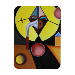 Magnet Flexible Le docteur de la peste - Peinture à l'huile
