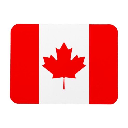 Magnet Flexible Le drapeau canadien, Canada (Horizontal)