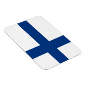 Magnet Flexible Le drapeau de la Finlande - Siniristilippu (Côté Droit)