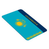 Magnet Flexible Le drapeau du Kazakhstan (Côté Droit)