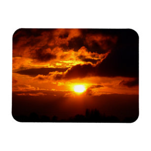 Magnet Flexible Le feu dans le ciel
