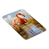 Magnet Flexible Le Flamant rose sauvage (Côté Droit)