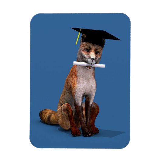 Magnet Flexible Le Fox Le Plus Intelligent Du Campus (Vertical)