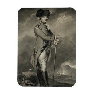 Magnet Flexible Le Général Cornwallis (1738-1805) gravé par Joh