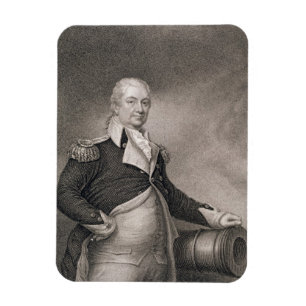 Magnet Flexible Le Général principal Henry Knox (1750-1806) grav
