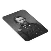 Magnet Flexible Le général Ulysses Simpson Grant, gravé après une  (Côté Droit)