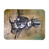 Magnet Flexible Le Gentleman Rabbit (Horizontal)