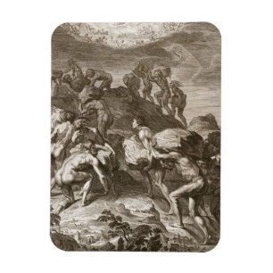 Magnet Flexible Le Giants essayent de mesurer le ciel en empilant