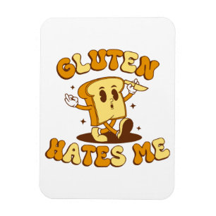 Magnet Flexible Le gluten me déteste