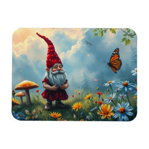 Magnet Flexible Le gnome et le papillon