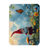Magnet Flexible Le gnome et le papillon (Vertical)