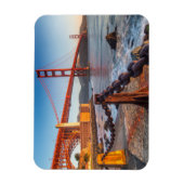 Magnet Flexible Le Golden Gate Bridge De Fort Point (Vertical)