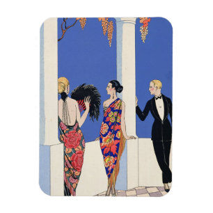 Magnet Flexible Le goût de Shawls, 1922 (copie de pochoir)