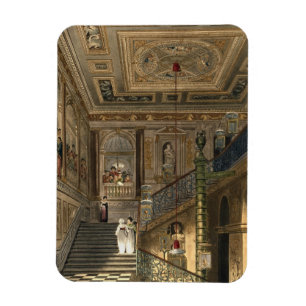 Magnet Flexible Le grand escalier au palais de Kensington de Pyne