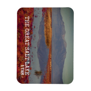 MAGNET FLEXIBLE LE GRAND LAC DE SEL, AU NORD DE L'UTAH