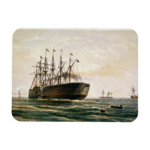 Magnet Flexible Le Grand Orient en cours, le 23 juillet 1865, de