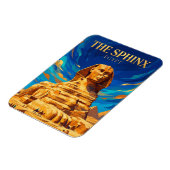 Magnet Flexible Le Grand Sphinx Égypte (Côté Gauche)