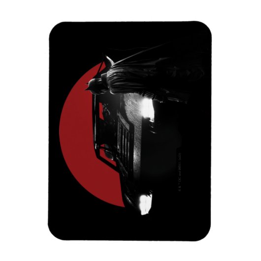 Magnet Flexible Le graphique Batman & Batmobile (Vertical)