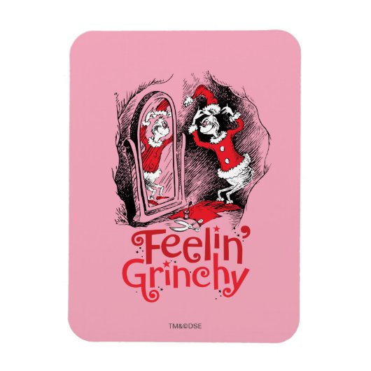 Magnet Flexible Le Grinch | Se sentir grincheux (Vertical)