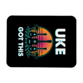 Magnet Flexible Le Guitariste Uke A Obtenu Cet Anniversaire (Horizontal)