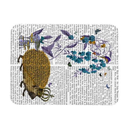 Magnet Flexible Le hérisson d'or (Horizontal)