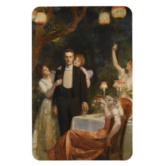 Magnet Flexible Le Jardin d'Armide (par John Collier) (Vertical)