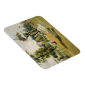 Magnet Flexible Le Jardin de la Terrasse, Abbaye de Woburn (chromo (Côté Droit)