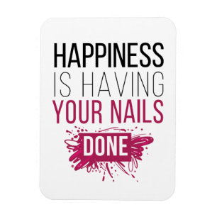 Magnet Flexible Le Joli Bonheur Est De Faire Faire Faire Vos Ongle