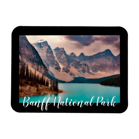 Magnet Flexible Le lac du parc national Banff (Horizontal)