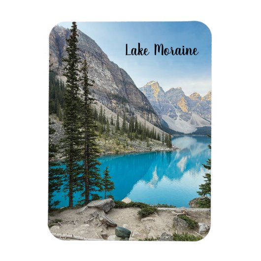 Magnet Flexible Le lac Moraine à Banff Canada (Vertical)