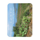 Magnet Flexible Le lac Roosevelt, monument national de Tonto, AZ (Vertical)