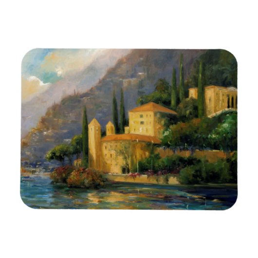Magnet Flexible Le lac Villa (Horizontal)