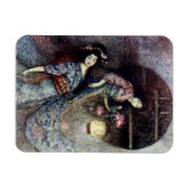 Magnet Flexible « Le Lanterne de pivoine » par Warwick Goble (Horizontal)