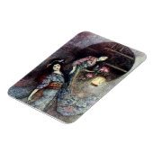 Magnet Flexible « Le Lanterne de pivoine » par Warwick Goble (Côté Gauche)