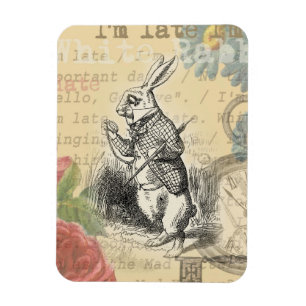 Magnet Flexible Le lapin blanc Alice au pays des merveilles