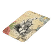 Magnet Flexible Le lapin blanc Alice au pays des merveilles (Côté Gauche)