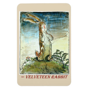 Magnet Flexible Le lapin de velventine - aimant