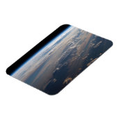 Magnet Flexible Le lever Du Soleil Coule De Longues Ombres Sur La (Côté Gauche)