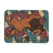 Magnet Flexible Le Lion Gracieux (Horizontal)
