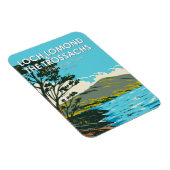 Magnet Flexible Le Loch Lomond et le Parc national des Trossachs (Côté Droit)