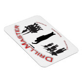 Magnet Flexible Le logo DrillMaster (Côté Droit)